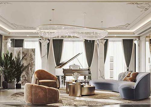 现代法式风别墅