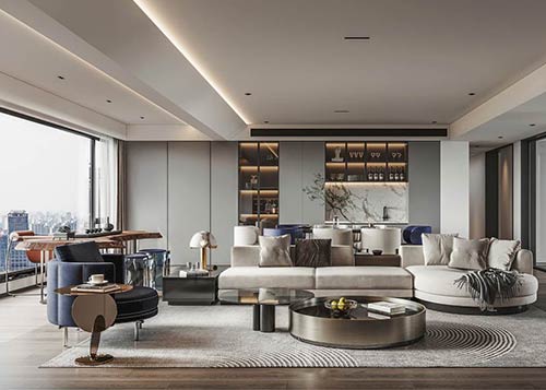 现代极简风别墅