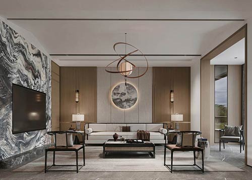 私人会所中式装修设计